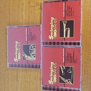 Swinging To The Big Bands Lot Of 3 CDs Classic Collection